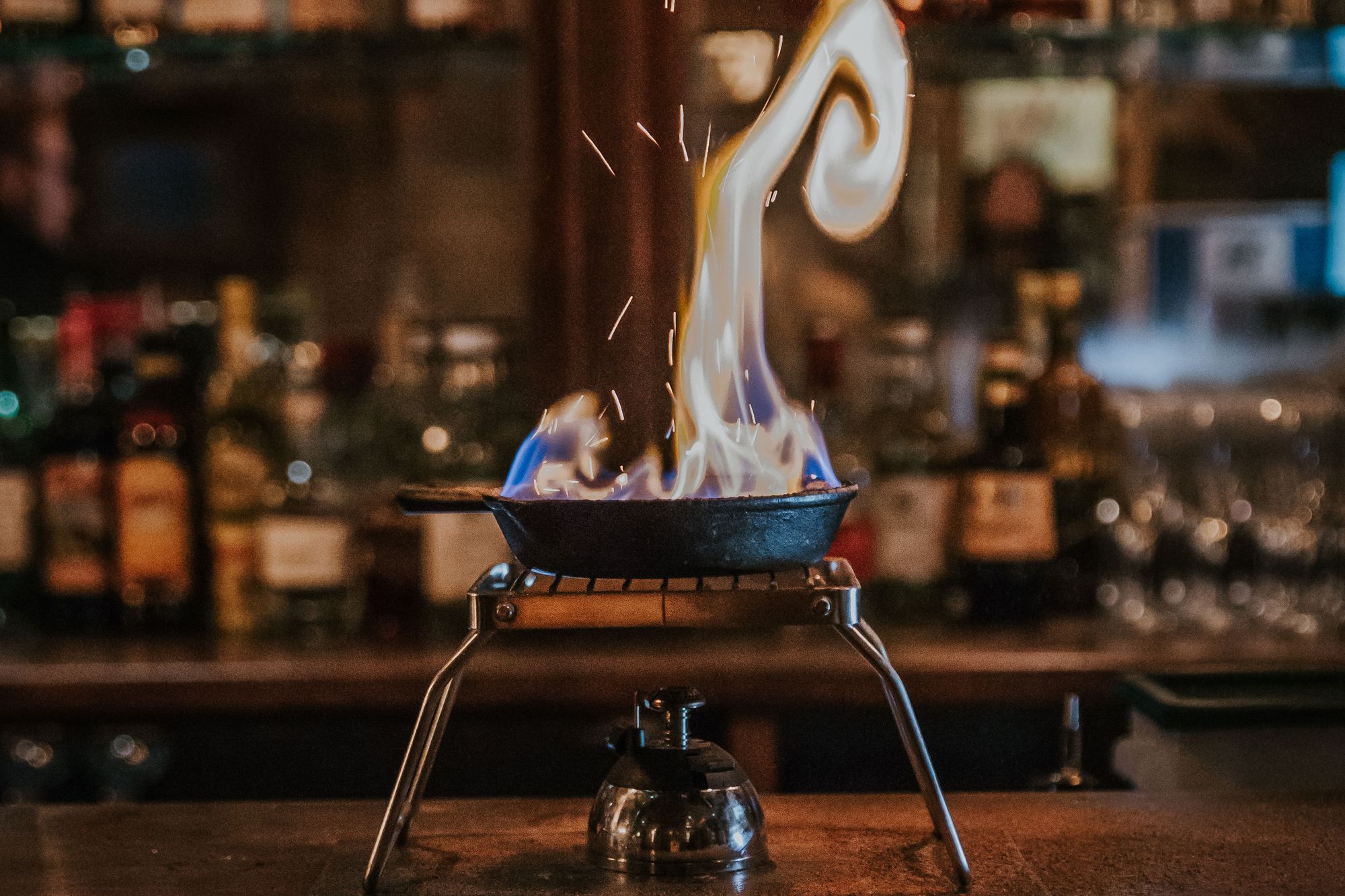 A fantasy-themed bar brings the magic of chemistry to life
