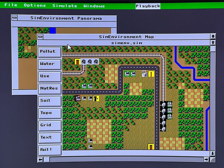 An inside look at SimEnvironment,  Maxis' long-lost toxic waste simulator